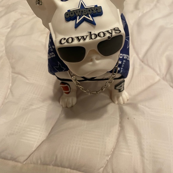Customized NFL French Bulldog Wireless Bluetooth Dog Speaker, FM Radio & MP3. - Picture 7 of 8